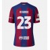 Günstige Barcelona Jules Kounde #23 Heim Fussballtrikot 2023-24 Kurzarm